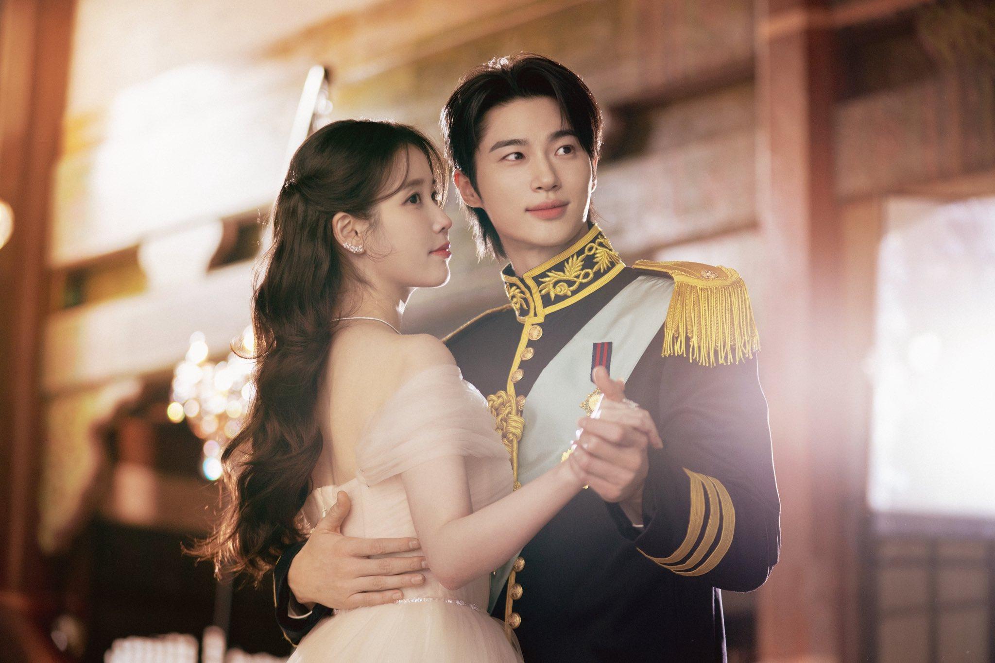 IU and Byeon Woo-seok in Perfect Crown